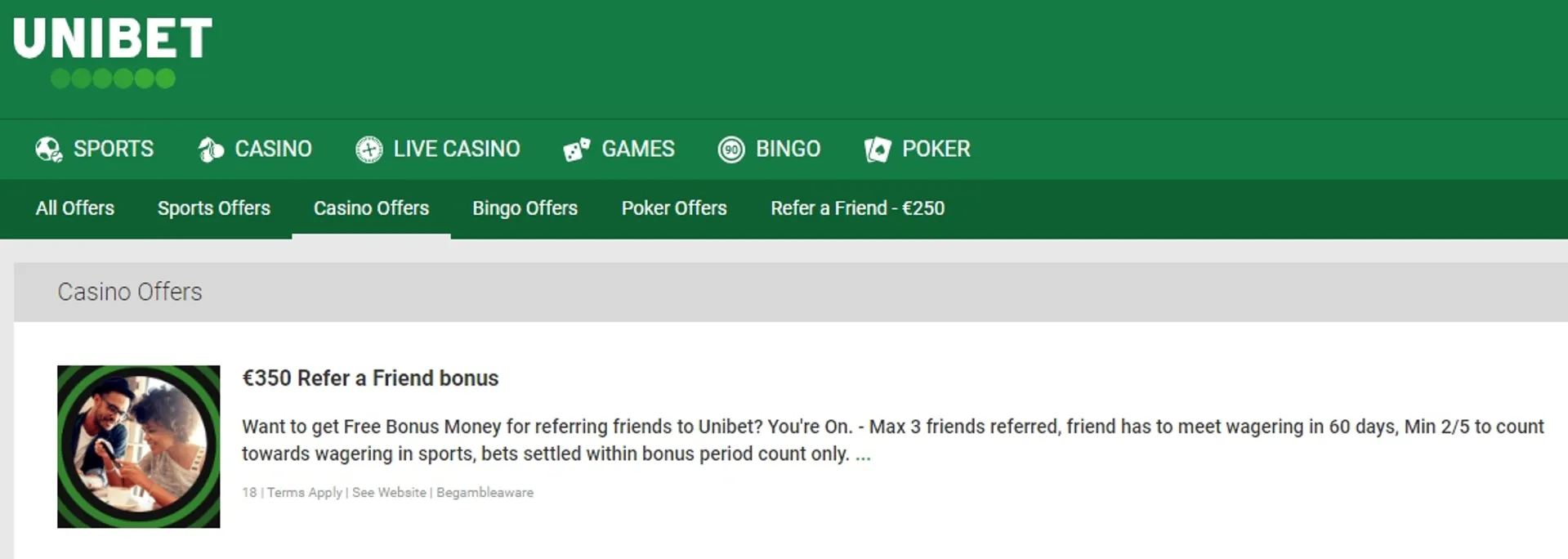 Online bet sports
